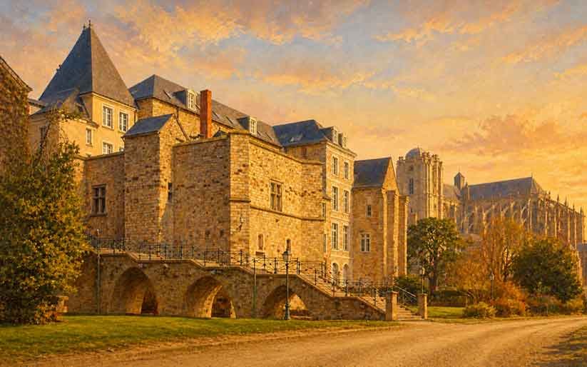 Avant de devenir une résidence impériale raffinée, le site était avant tout une forteresse austère