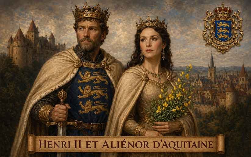 Henri II et Aliénor d'Aquitaine